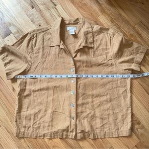 Christopher & Banks linen button down